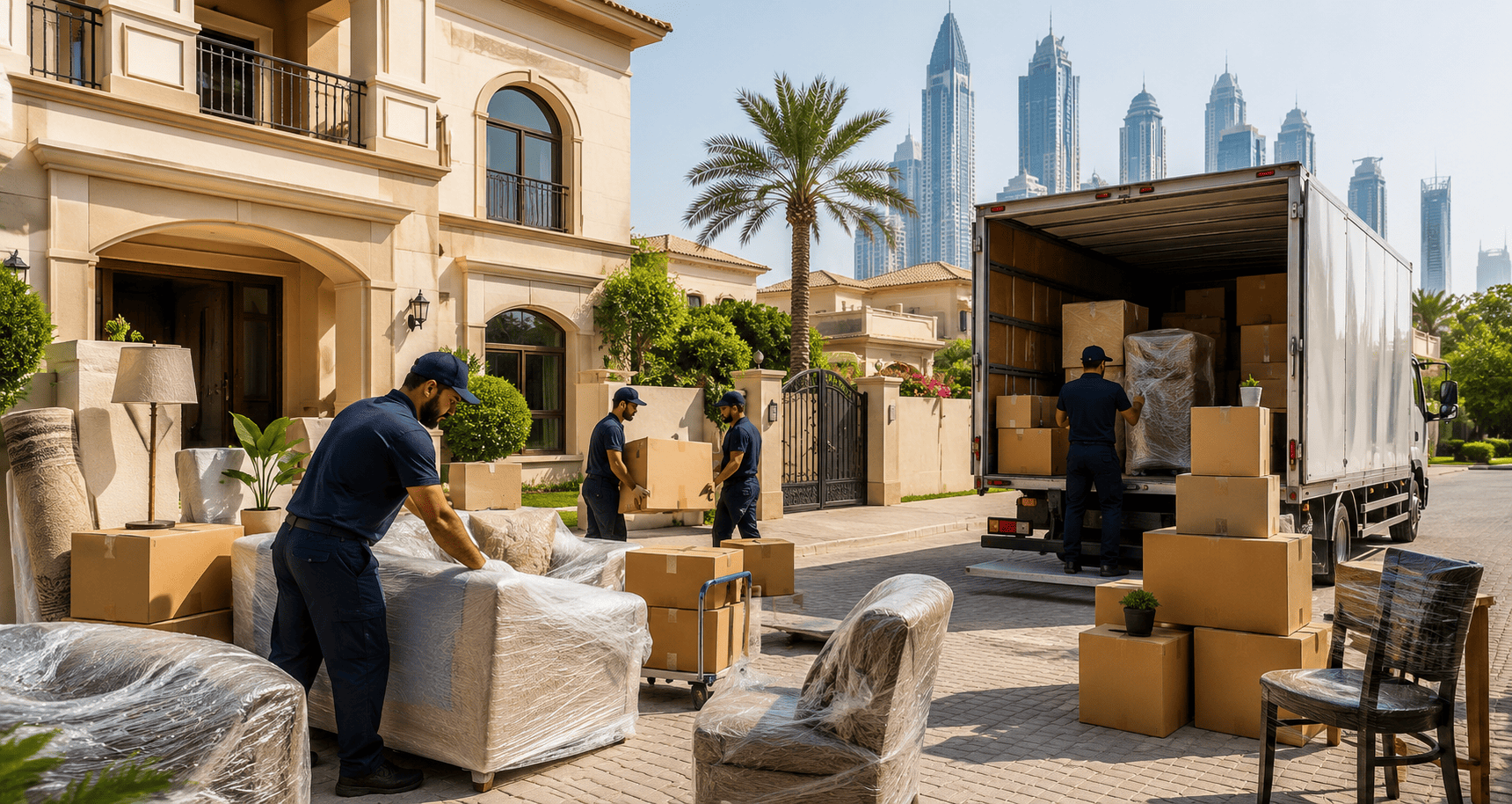 Villa Moving in Dubai: 4–5 Bedroom House Shifting Guide